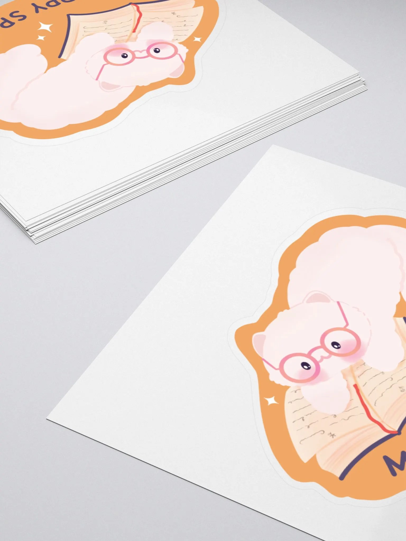 My Happy Space Reading Vinyl Stickers product image (4)