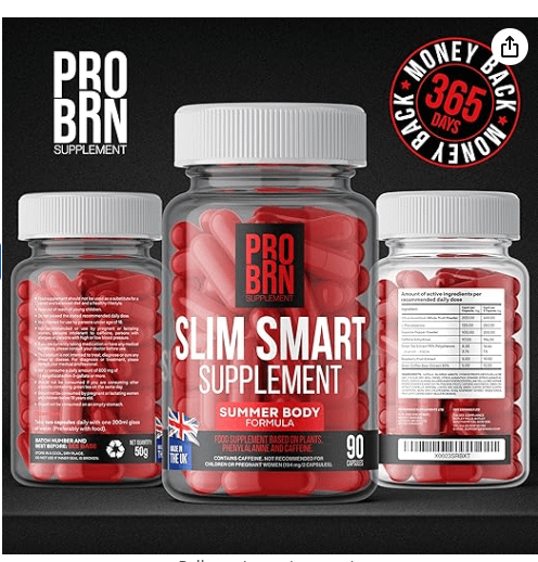 Pro BRN - 90 Caspules- Slim Smart - Weight Management - for Women & Men product image (2)