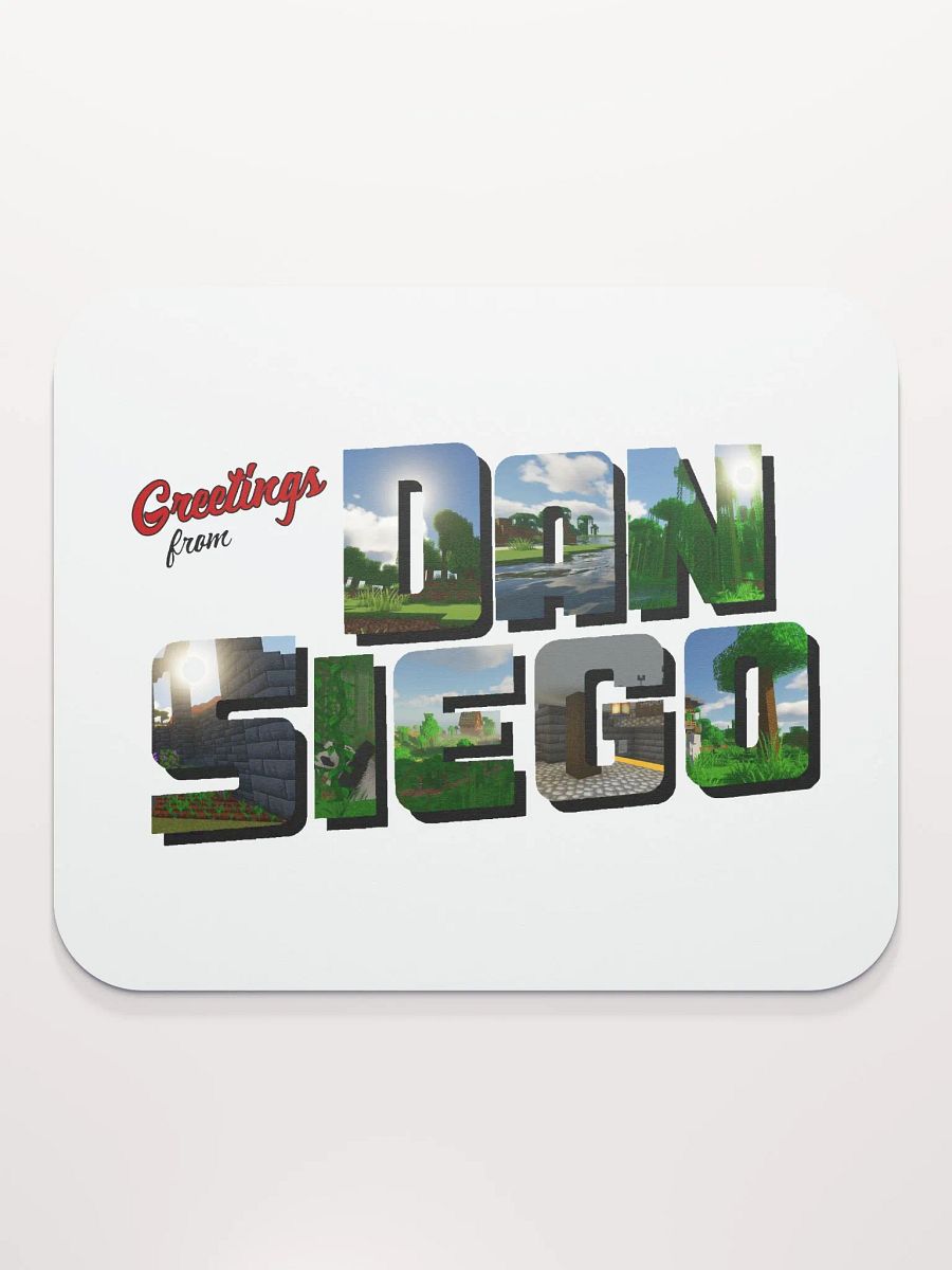 "Greetings from Dan Siego" Mouse Pad product image (4)