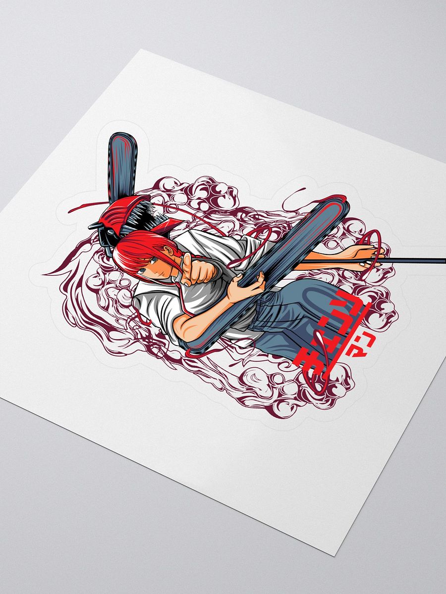 Makima | The Devil Hunter Chainsaw Man Kiss Cut Stickers product image (3)
