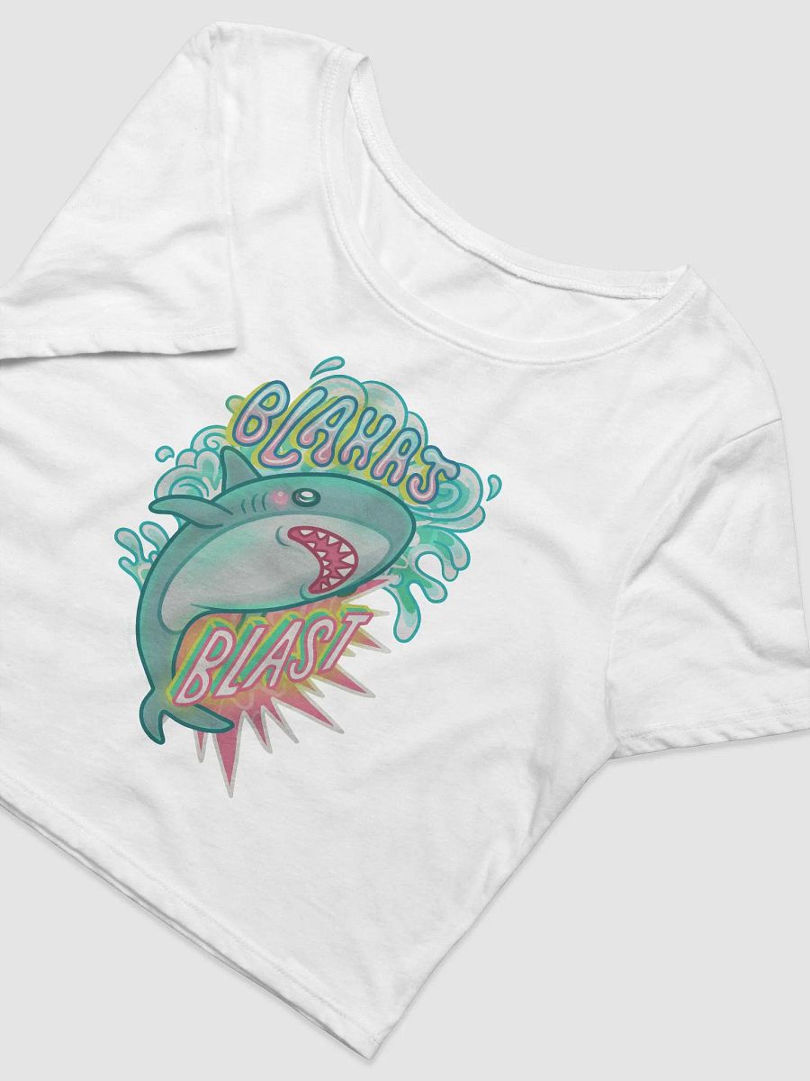 Blahaj Blast Cropped Tee product image (5)