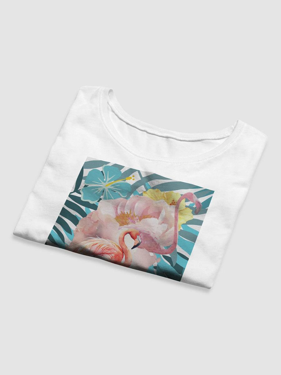 Flamingo Oasis Crop Top product image (9)