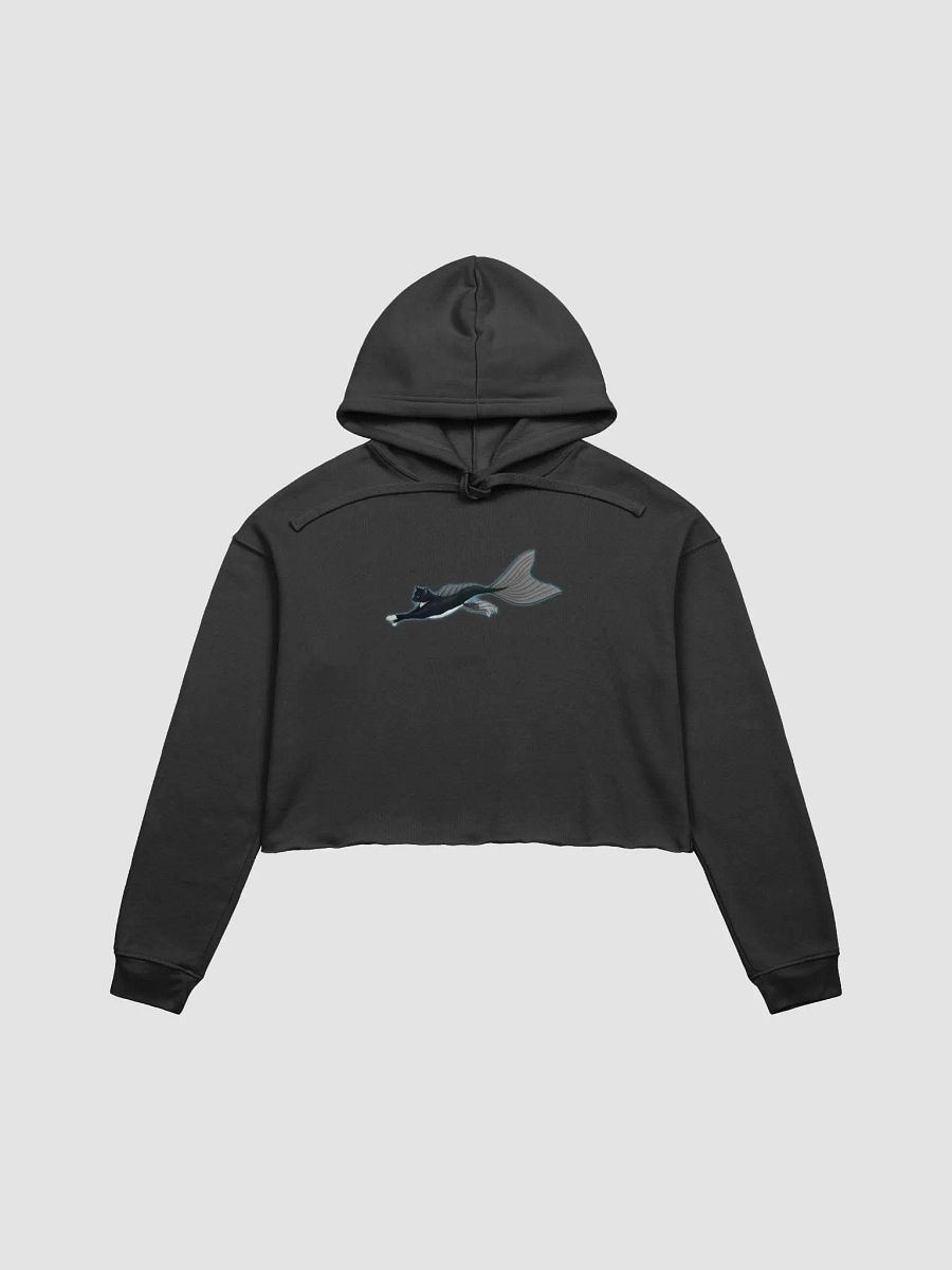 Mermeow Swimming Crop Hoodie product image (1)