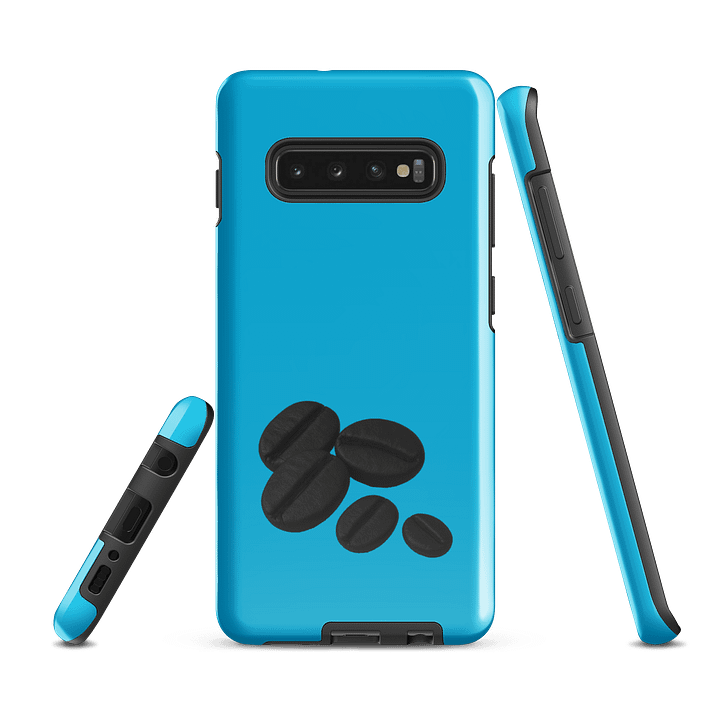 Cyan Coffee Beans Samsung® Tough Case product image (5)
