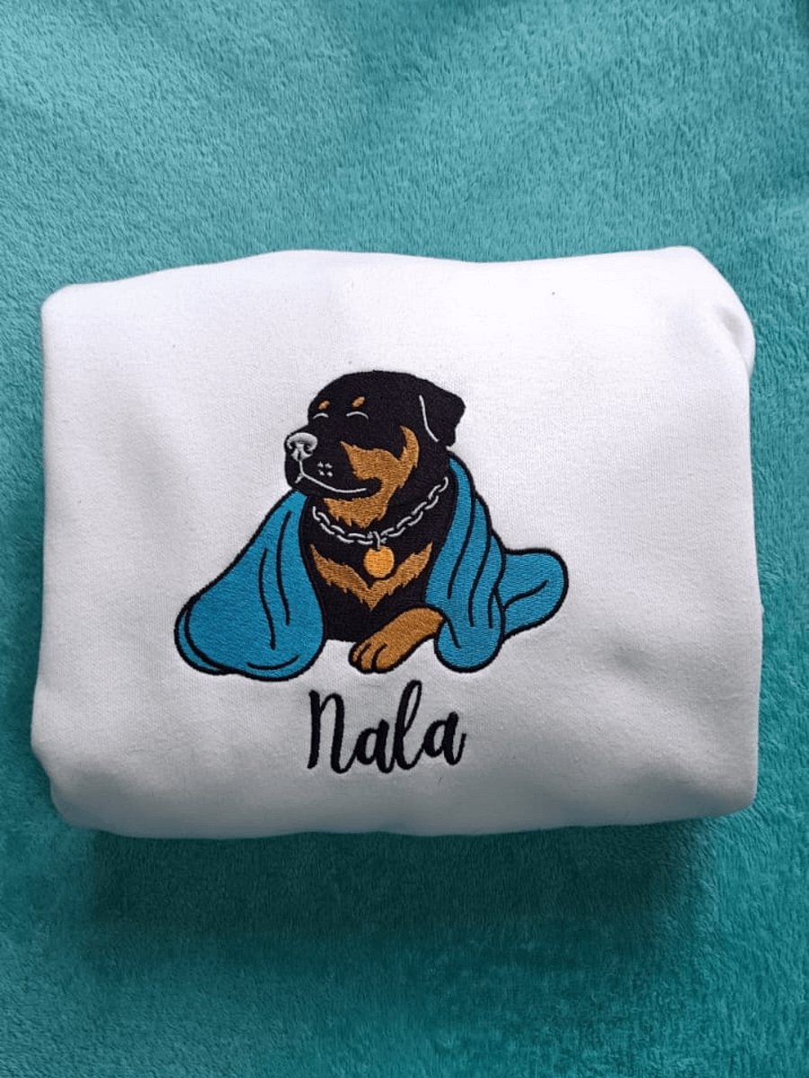 NALA💙 / EMBROIDERED HOODIE product image (4)