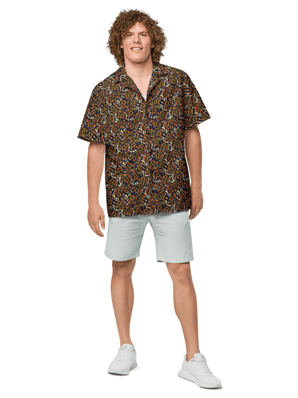 Tiger Flower | Unisex Hawaiian Shirt product image (1)