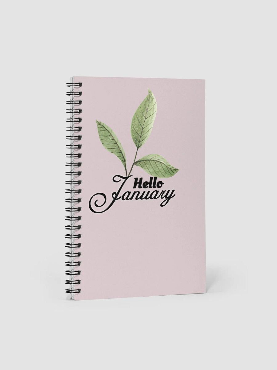 Hello January Journal (Rose Color) product image (1)