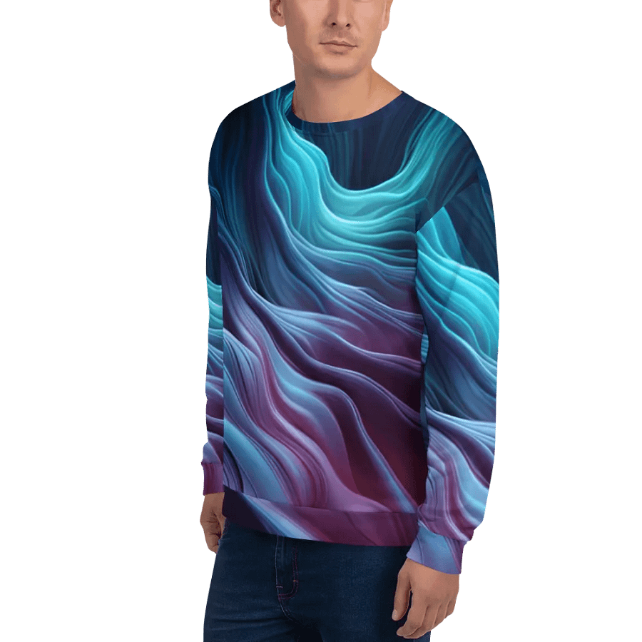Harmony Flowing All-Over Print Sweatshirt product image (4)