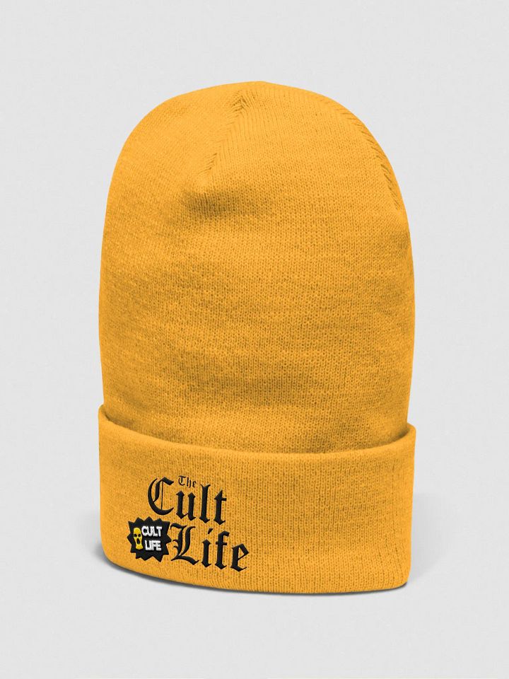 CULT BRAND YELLOW BEANIE product image (2)