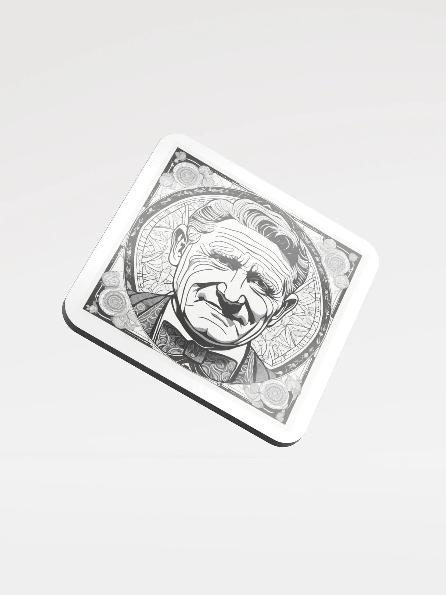 Elderly Wisdom Cork Coaster Set product image (1)