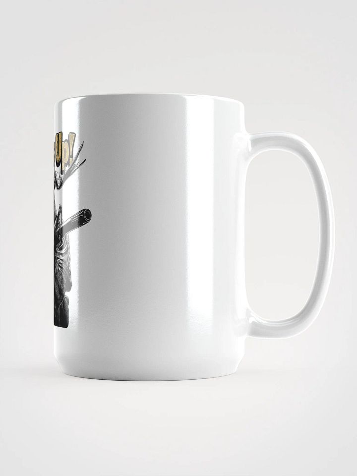 Antlers Up! Moose PMC Coffee Mug (White) product image (2)