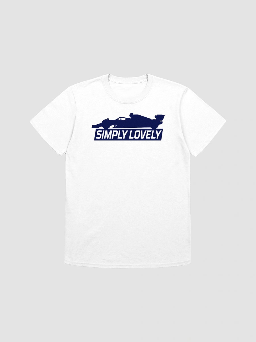 Simply Lovely Max Verstappen Red Bull F1 Car Silhouette T-Shirt - Iconic Quote Fan Art product image (1)
