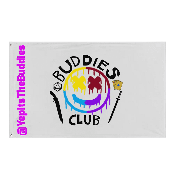 Buddies Club Flag (Light Mode) product image (1)