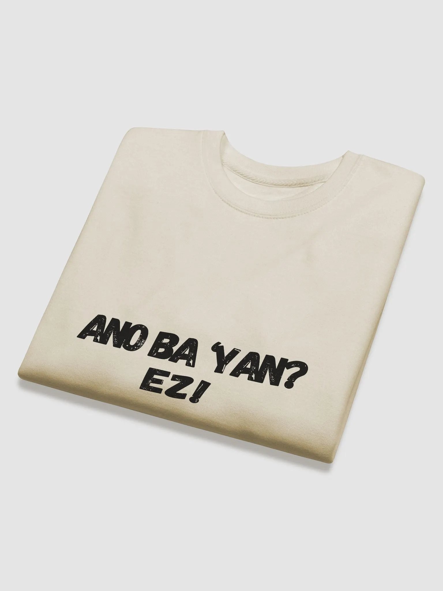 EZ Sweatshirt (Black Text) product image (4)
