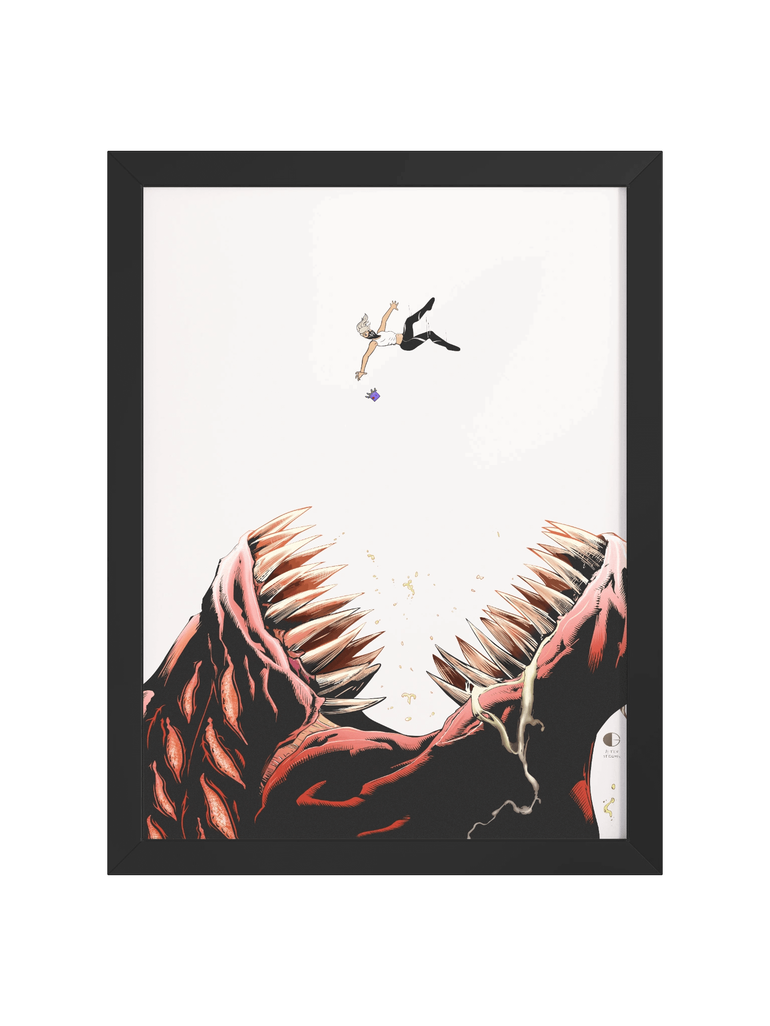 Something is Killing the Children SiKtC Venom Homage Framed Print product image (1)