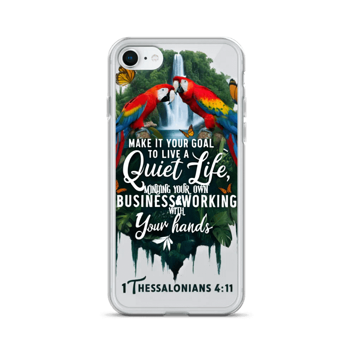 Live a Quiet Life iPhone Case product image (1)