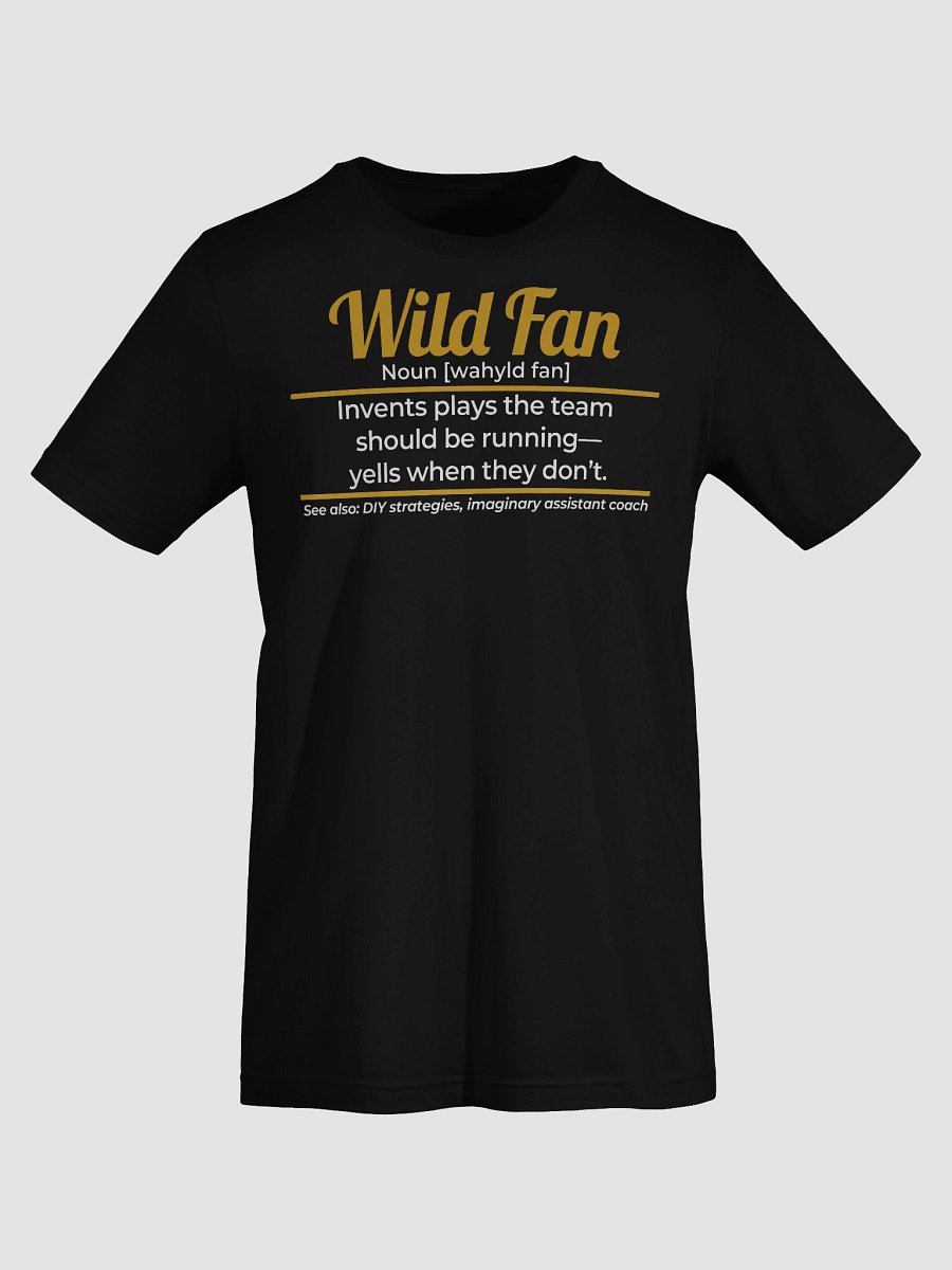 Playbook – The 2025 Wild Fan Collection – Unisex T-Shirt product image (3)