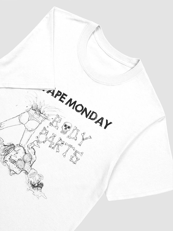 Body Parts Tee // Black on White product image (2)