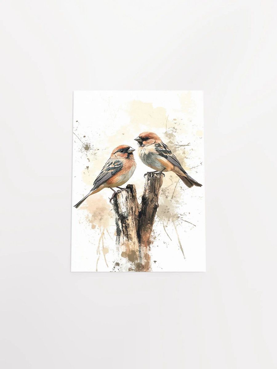 Rustic Lovebirds - Farmhouse Nature Wall Art product image (35)