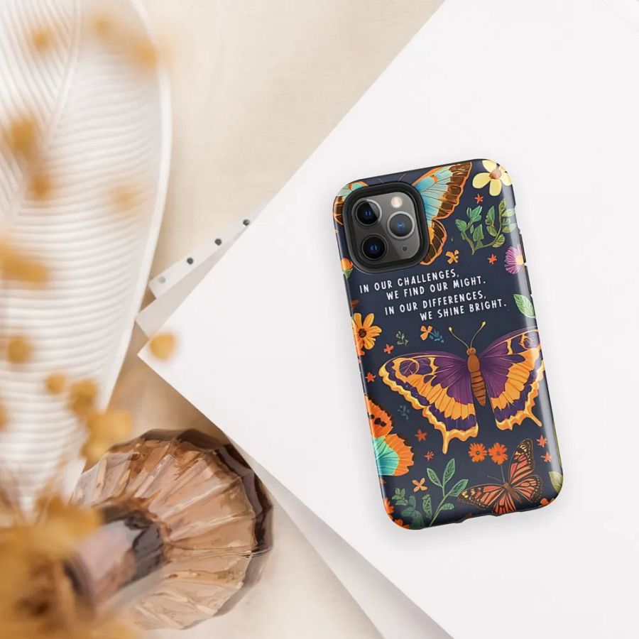 In Our Challenges We Find Might iPhone® Tough Case product image (5)
