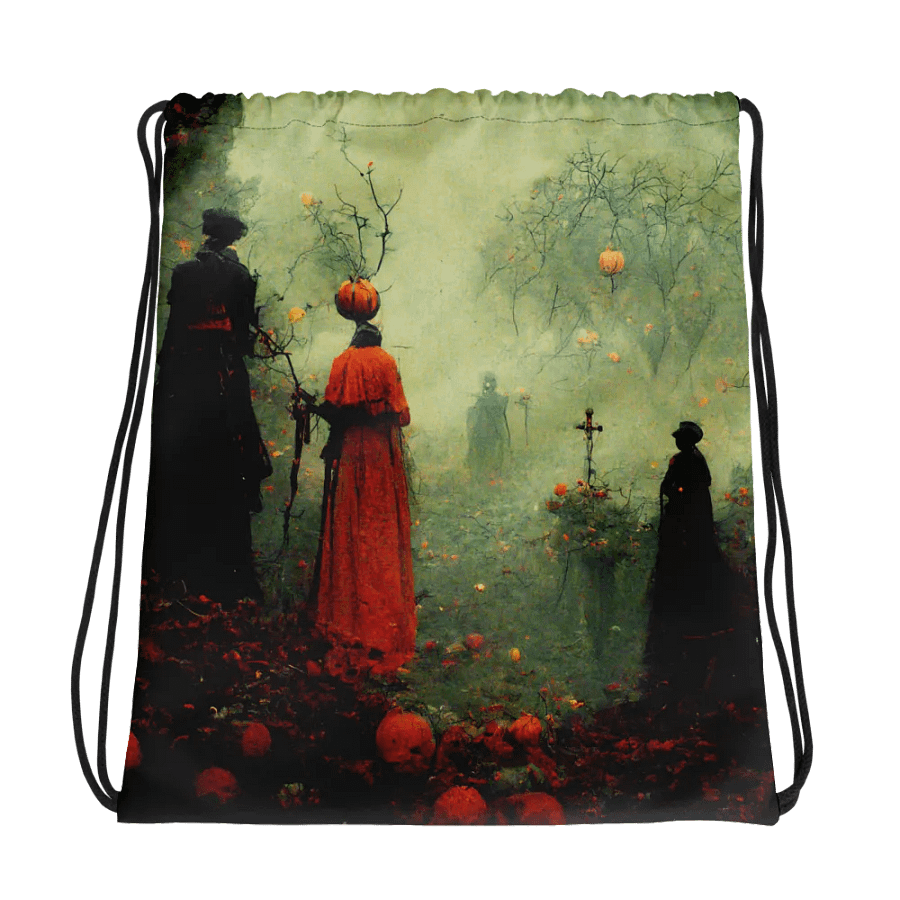 Pumpkin Patch Haunt Drawstring Bag product image (1)