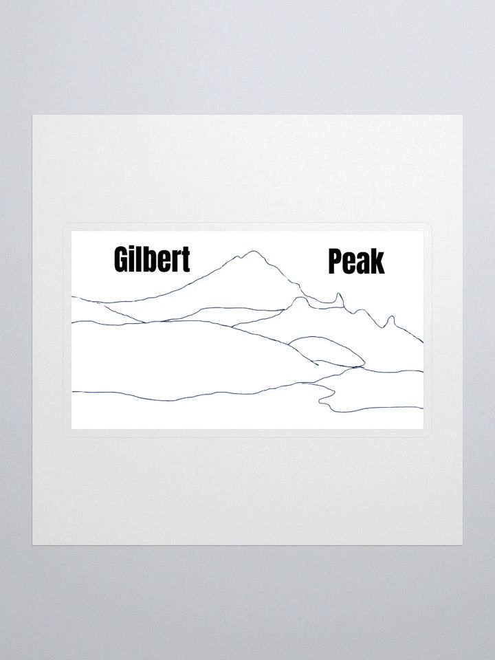 Gilbert Peak sticker product image (1)