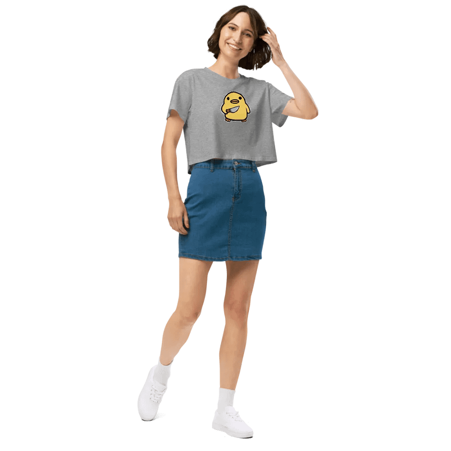 Stabby Duck Crop Top product image (2)