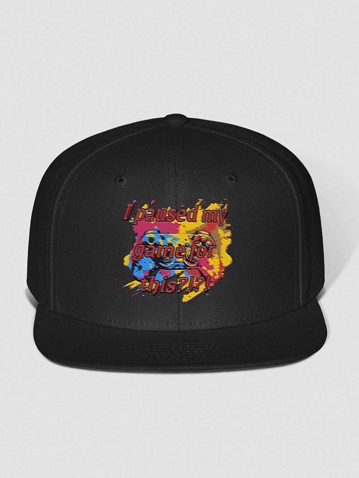Gamer's Delight Snapback Cap product image (1)