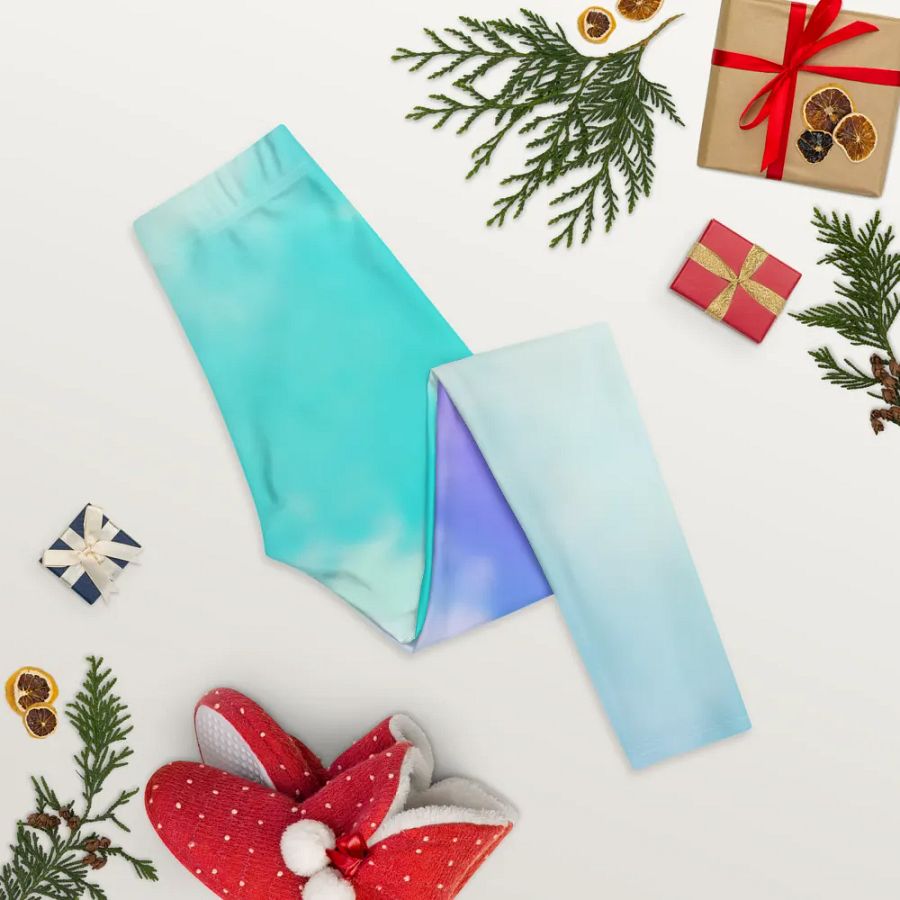 Blur cloud rainbow Design Legging - V2 product image (8)