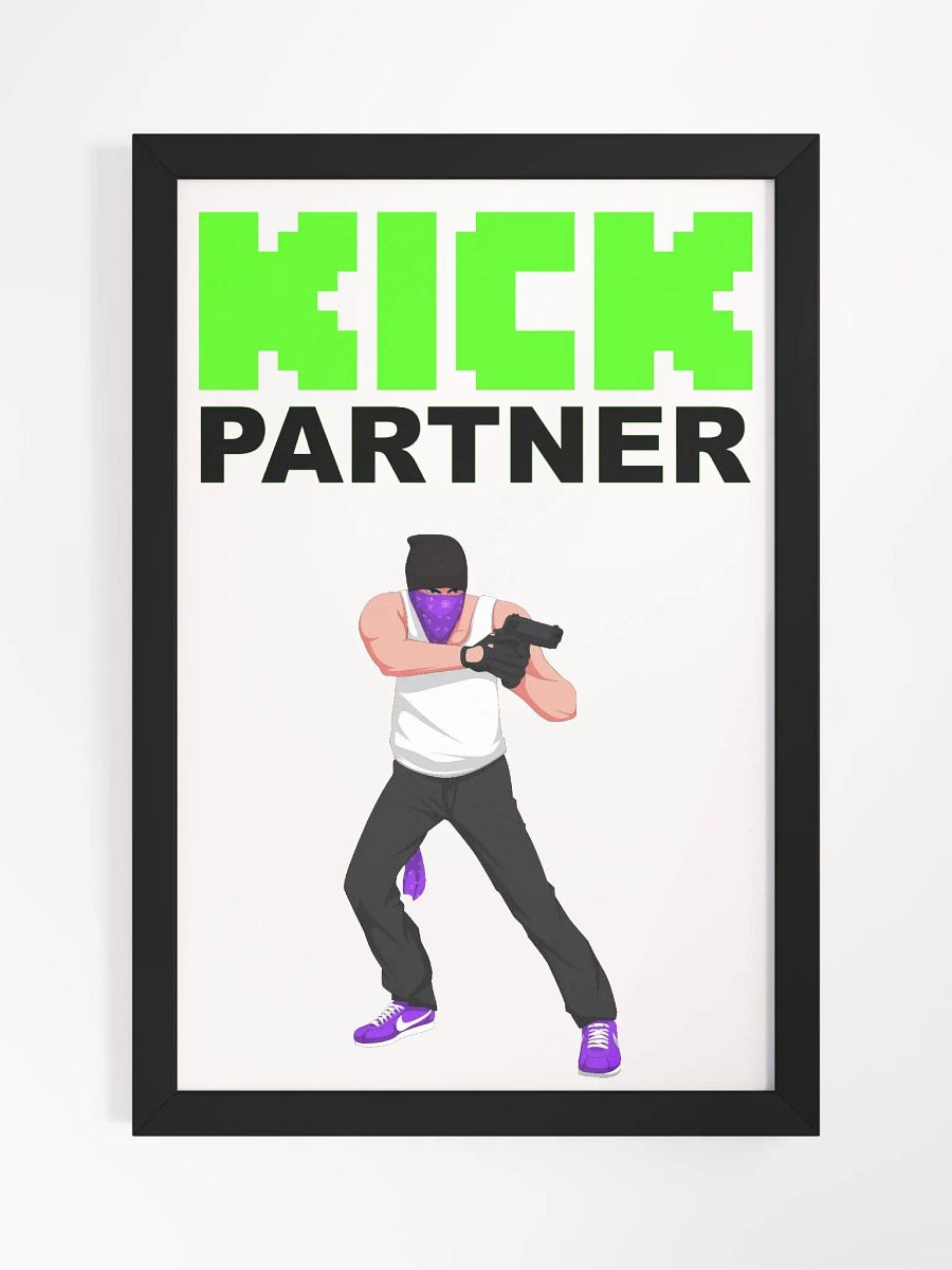 Kick Partner - Baby Joker Aiming Poster product image (1)