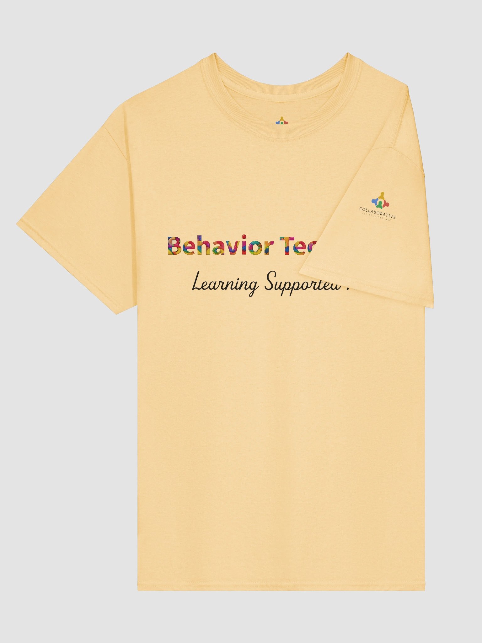 Behavior Technician. Learning Supported Here T-Shirt product image (3)