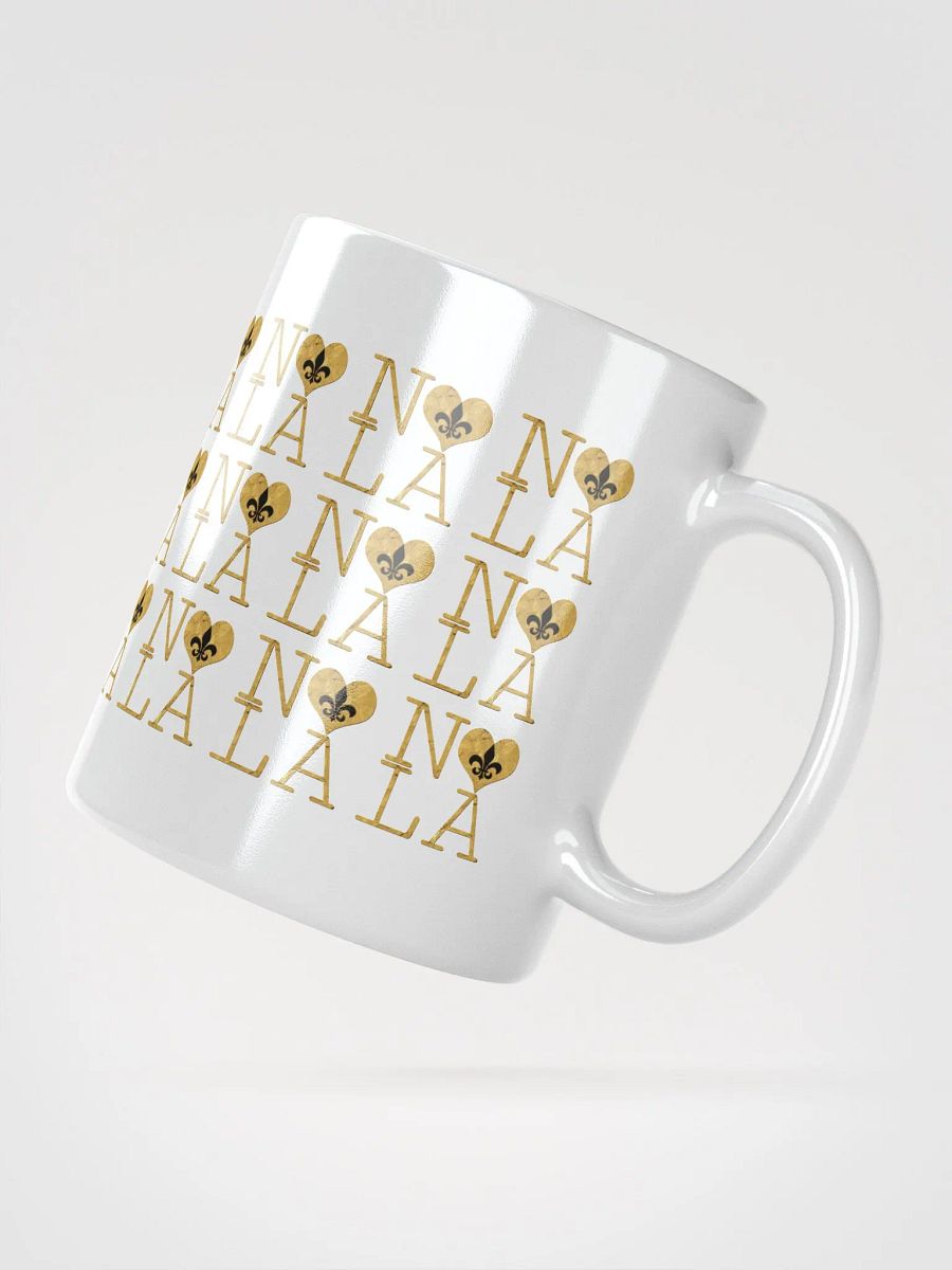 I LOVE NOLA **LEGACY MUG** (GOLD WRAP FULL INFINITY WALL) product image (4)