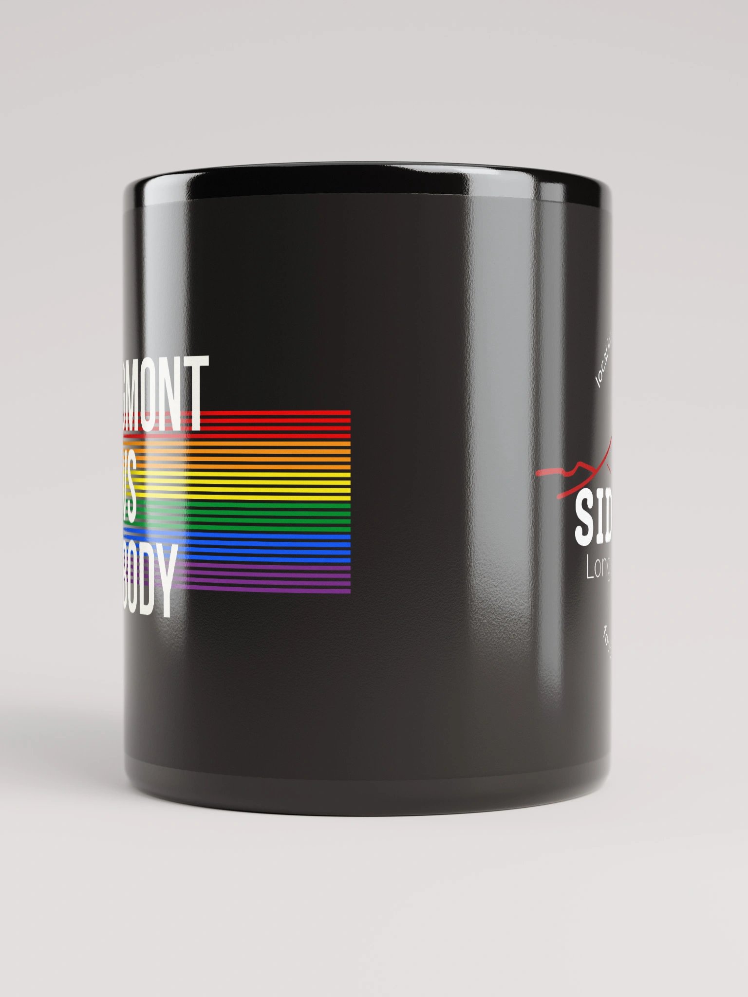 Black and Rainbow. Longmont Vs Nobody: The Mug. product image (5)