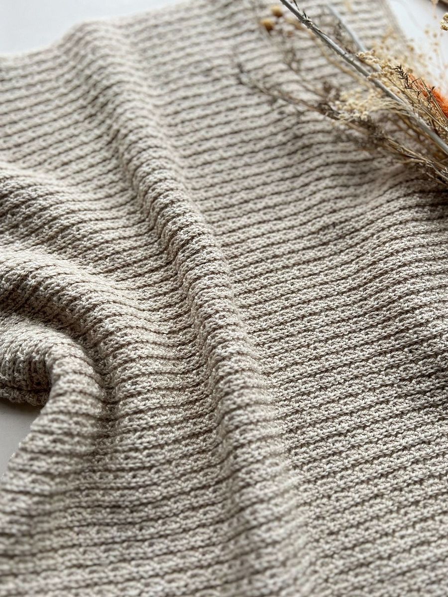 Summer Twill Tee - Simple Crochet Top PDF Pattern product image (8)