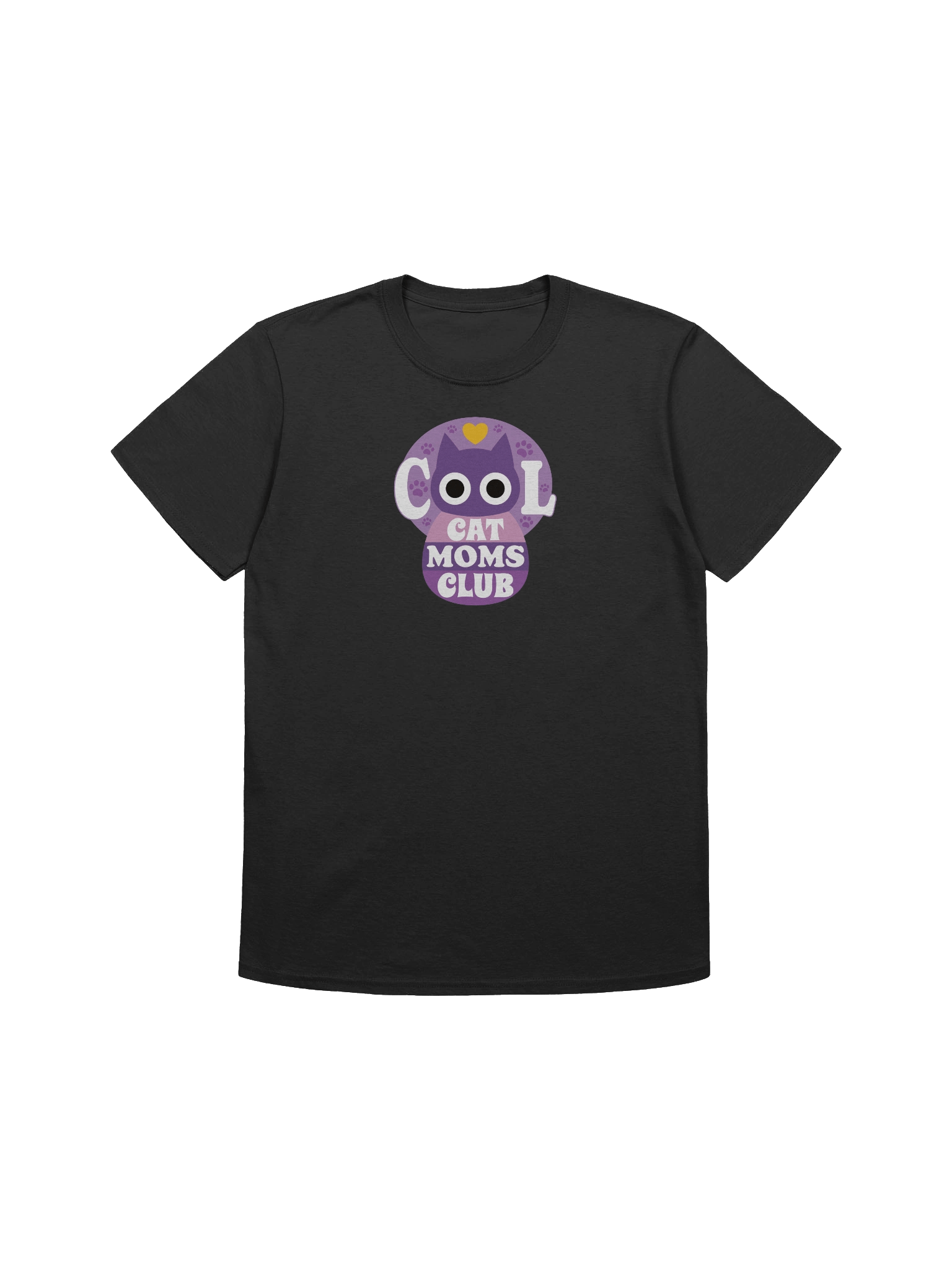 Cool Cat Moms Club 1 - Unisex Adult Super Soft Lightweight T-shirt product image (2)