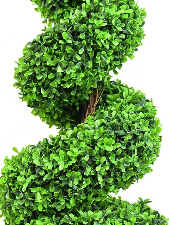 New ProductDOUBLE TREE | Artificial Spiral Tree | 90cm Spiral Topiary Bonsai Plant Tree product image (3)