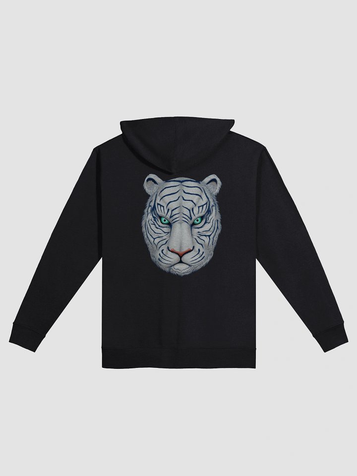 White Tiger Zipper Hoodie product image (5)