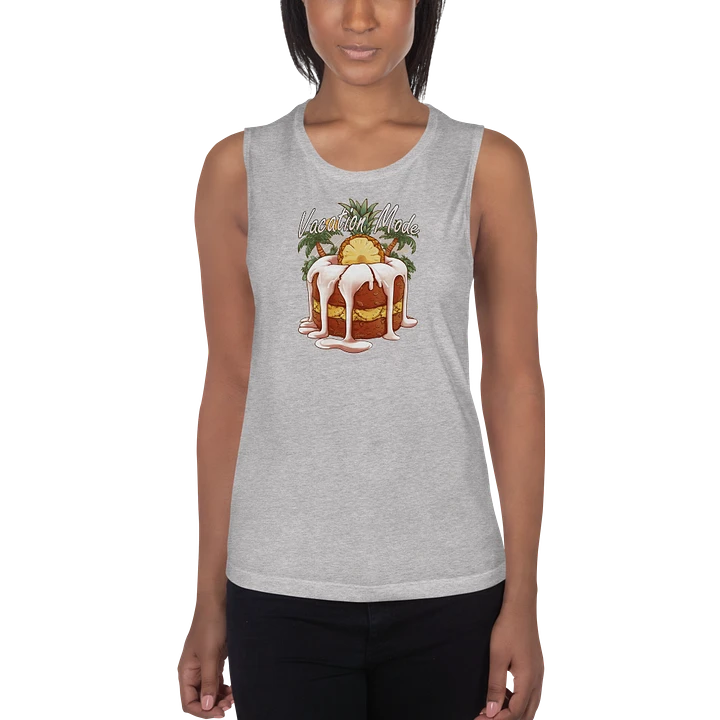 Vacation Mode Pineapple Flowy Women's Tank Top product image (4)