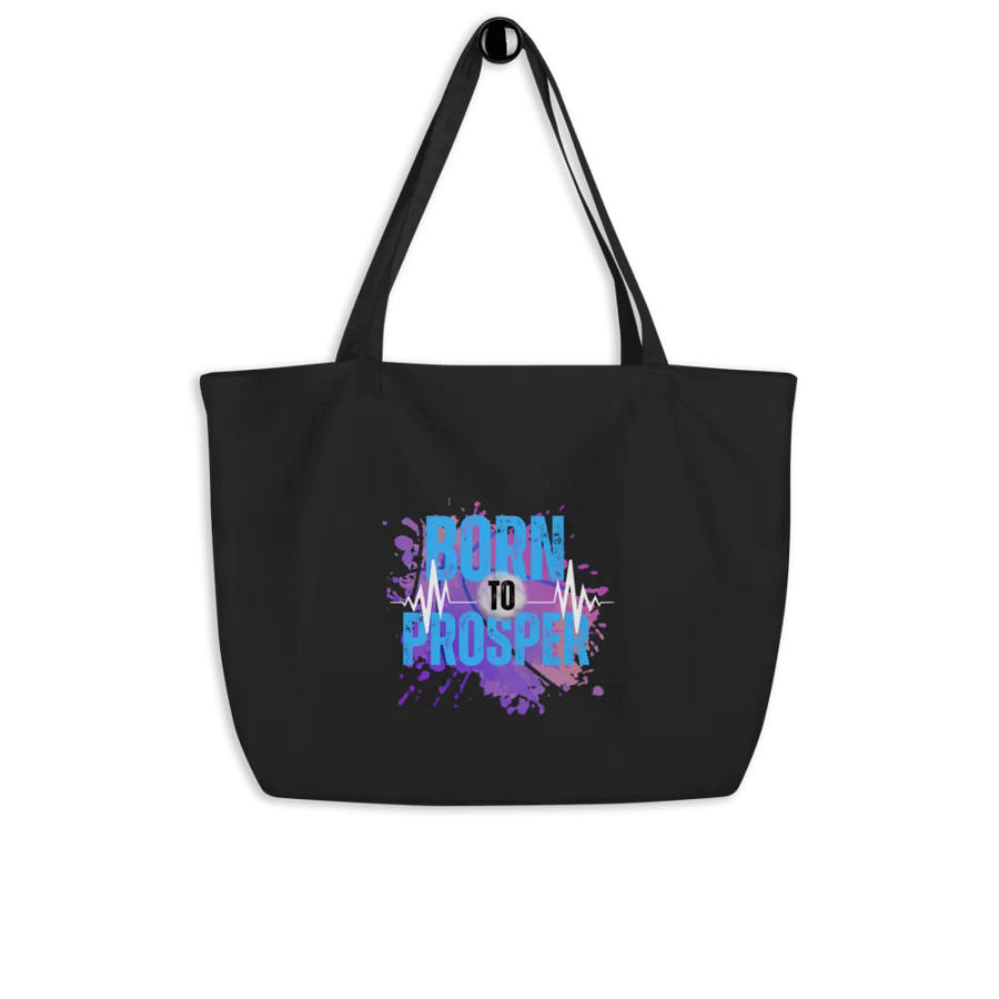 Born to Prosper Rectangular Tote Bag product image (5)