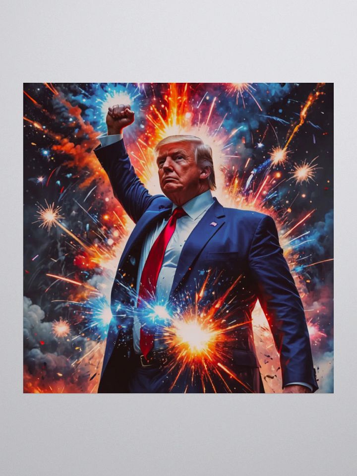 Trump Triumph! ~ Plain Sticker ~ product image (1)
