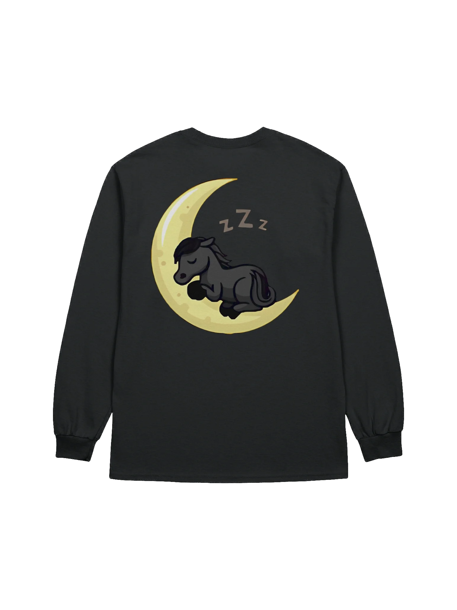 Sleepy Moon Cotton Long Sleeve T-Shirt product image (2)