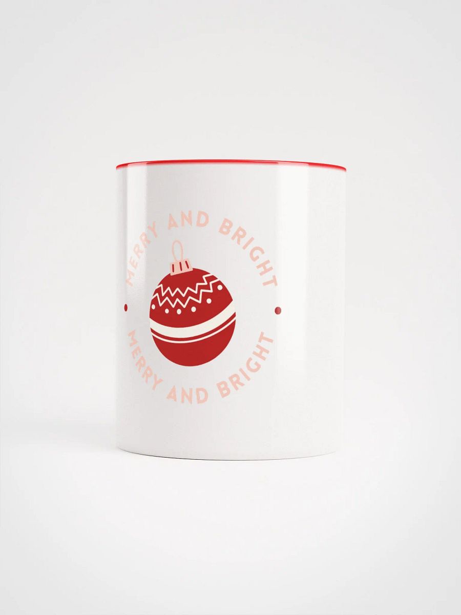 Merry and Bright Christmas Ornament Ceramic Mug product image (56)