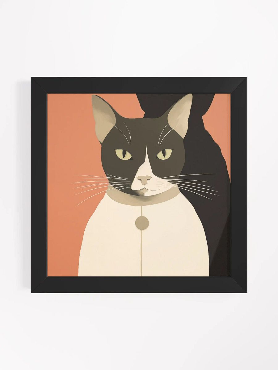 Whiskered Wonder Framed Poster product image (4)