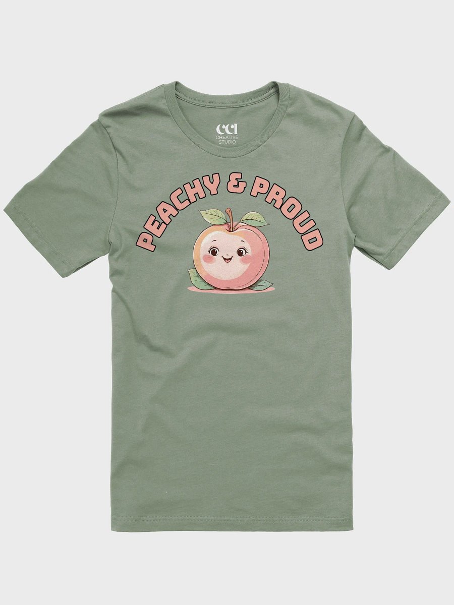 Peachy & Proud – Cute Smiling Peach Character product image (1)