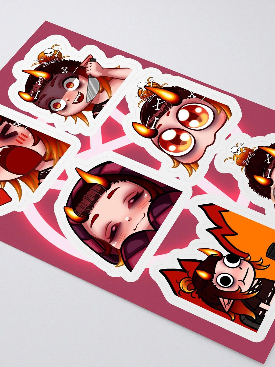 Emote Sticker Sheet 2 product image (3)
