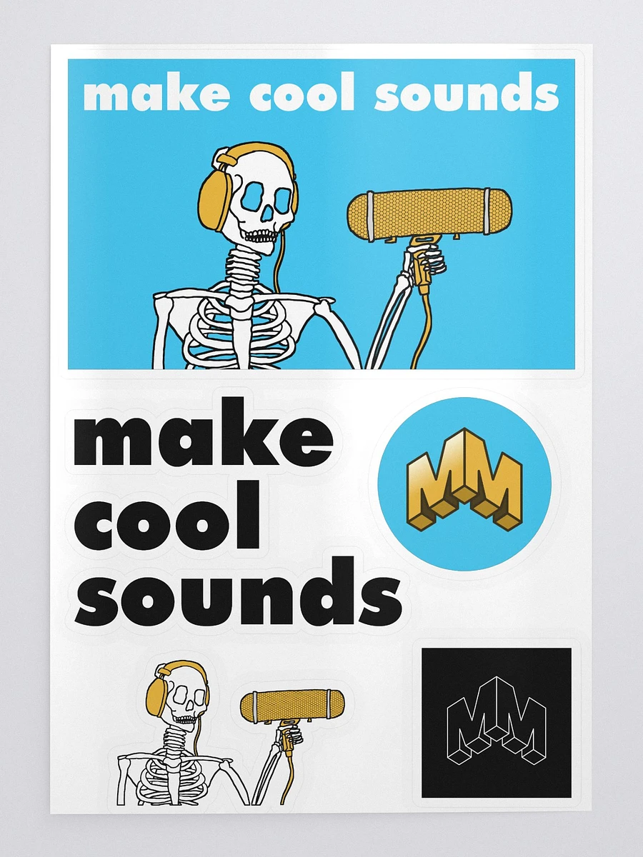 Sound Design Sticker Sheet product image (1)