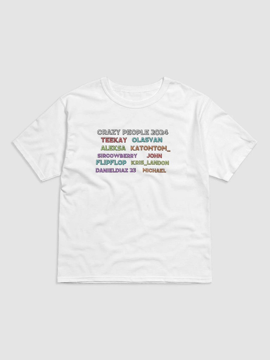 The Hall Of Fame 2024 "Crazy People" T-shift product image (4)