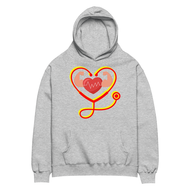 Heartbeat Flex Oversized Hoodie product image (12)