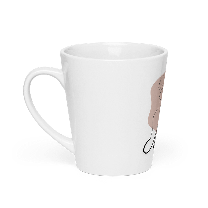 Boho Mother’s Day Mama Design LineArt latte mug product image (2)