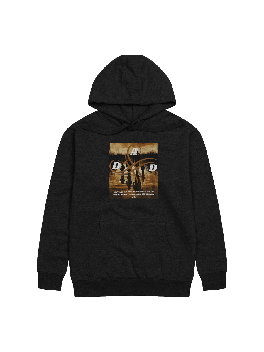 "DAD" Hero's Reflection Premium Hoodie product image (1)